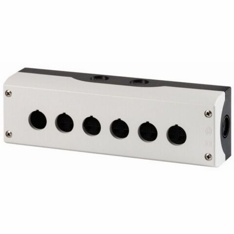 EATON 216540 BUTON AKSESUARI: BUTON KUTUSU, 6'Lİ, GRİ/SİYAH