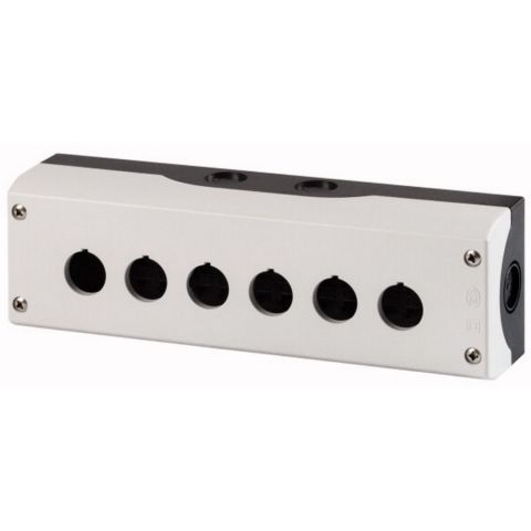 EATON 216540 BUTON AKSESUARI: BUTON KUTUSU, 6'Lİ, GRİ/SİYAH