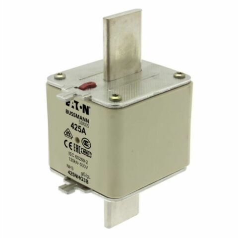 EATON 425NHG3B NH SİGORTA 3-BOY, GG/GL, 500V, 120KA - 425 A