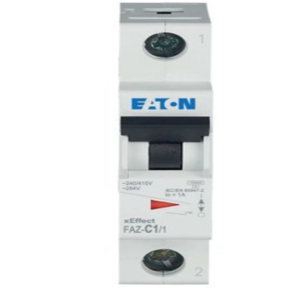 EATON FAZ-C1/1 MİNYATÜR DEVRE KESİCİ - 10KA - C EĞRİSİ - 1X1A