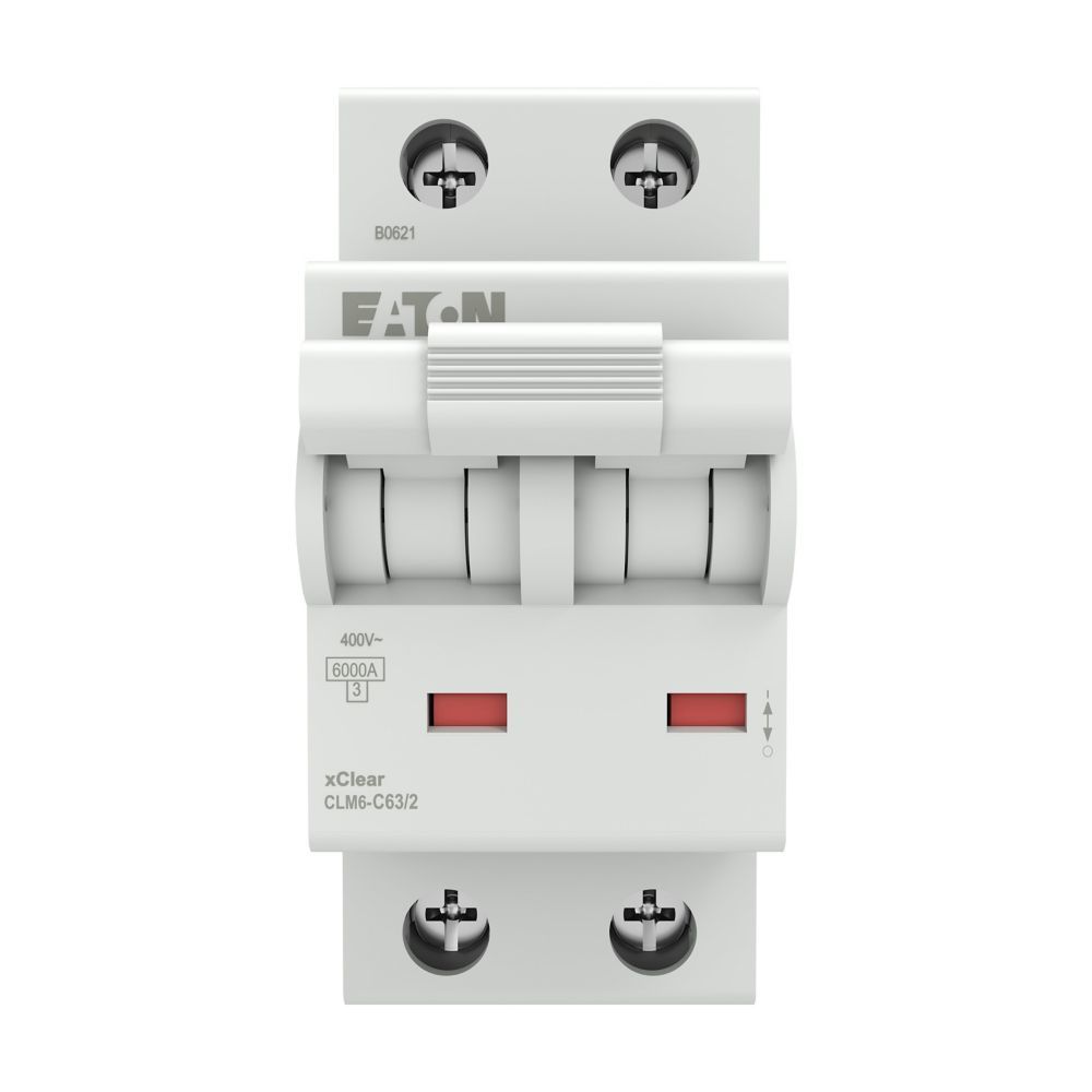 EATON CLM6-C63/2 Minyatür Devre Kesici - 6kA - C eğrisi - 2x63A-EATON