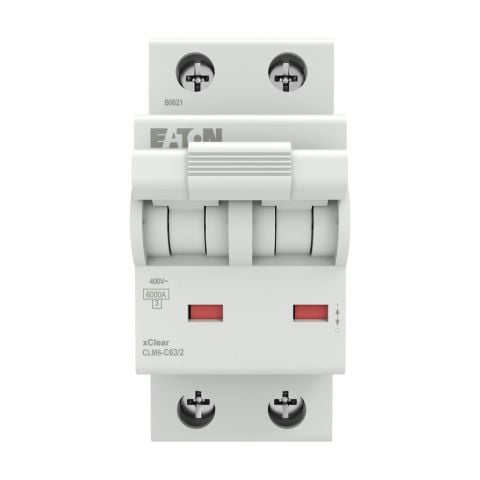 EATON CLM6-C63/2 Minyatür Devre Kesici - 6kA - C eğrisi - 2x63A-EATON