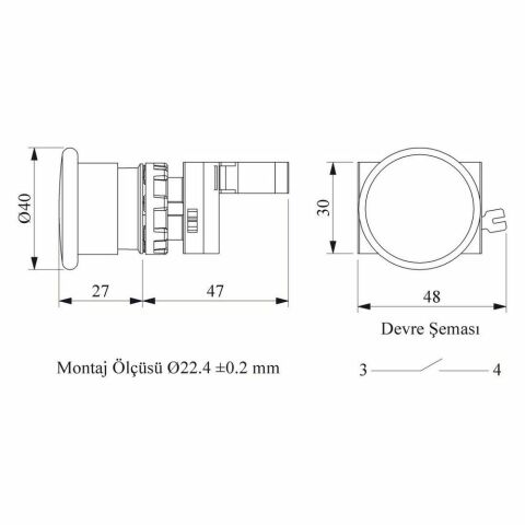 EMAS CP100MY C MANTAR YESIL