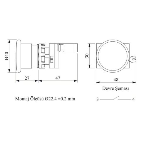 EMAS CP100MY C MANTAR YESIL