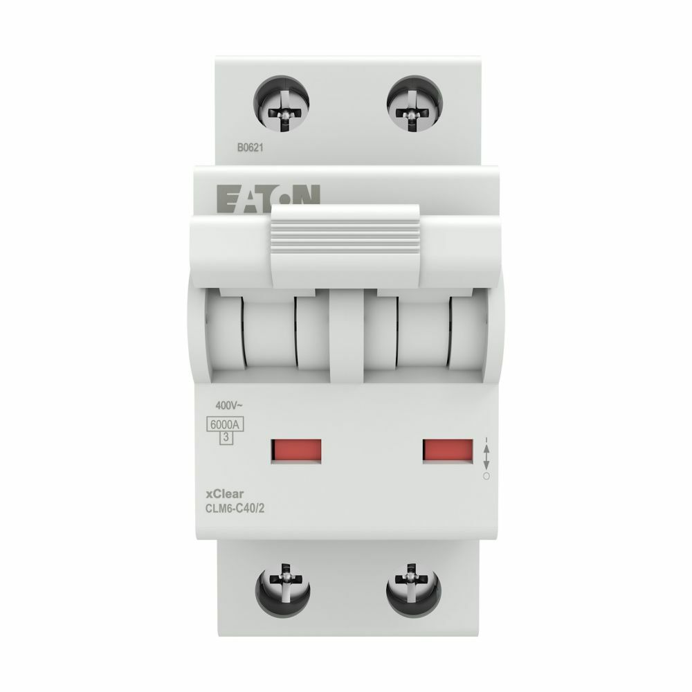 EATON CLM6-C40/2 Minyatür Devre Kesici - 6kA - C eğrisi - 2x40A-EATON