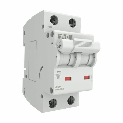 EATON CLM6-C40/2 Minyatür Devre Kesici - 6kA - C eğrisi - 2x40A-EATON