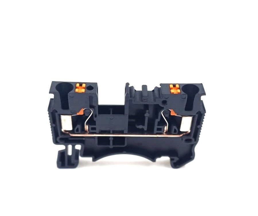 MOLWEX DS4 4 MM², SİYAH, PUSH-İN, 1 GİRİŞ-1 ÇIKIŞ KLEMENS MOLWEX 160 025