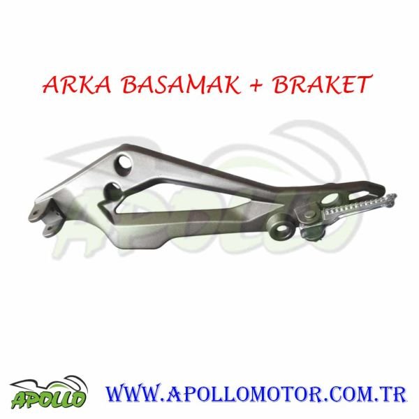 BASAMAK BAGLANTI BRAKETI SOL + ARKA BASAMAK MONDIAL DRİFT L 125