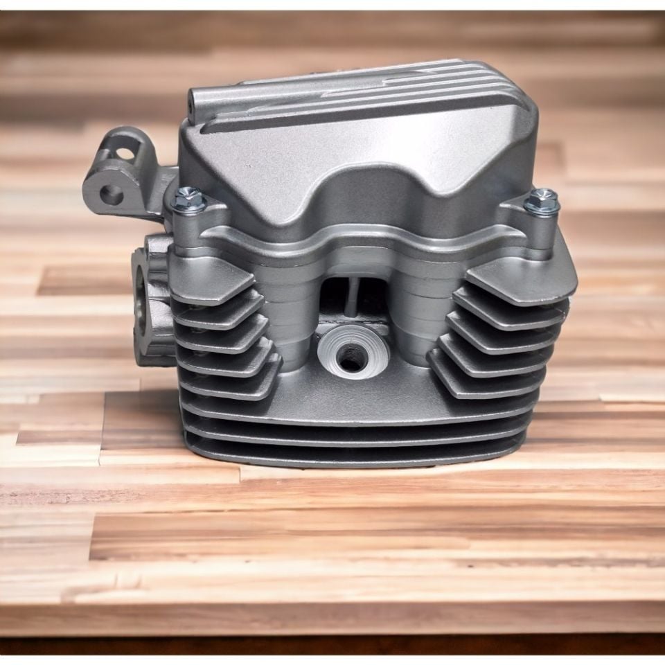 CG 125 cc SİLİNDİR ÜST KAPAK KOMPLE DOLU GRİ KÜLBÜTÖR DAHİL