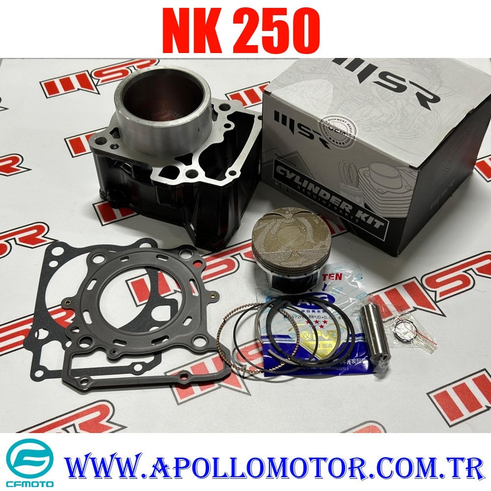 SİLİNDİR SETİ KOMPLE CF MOTO NK 250 OEM KALİTE