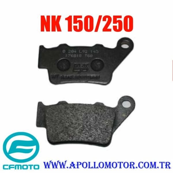 ARKA FREN DİSK BALATA TAKIMI (ABS) CF MOTO NK 150 - 250 ORJ.