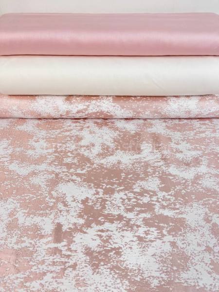 POWDER WHITE CLOUD CHENILLE PIQUE