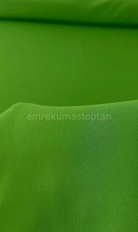 Açık Yeşil Krep Kumaş