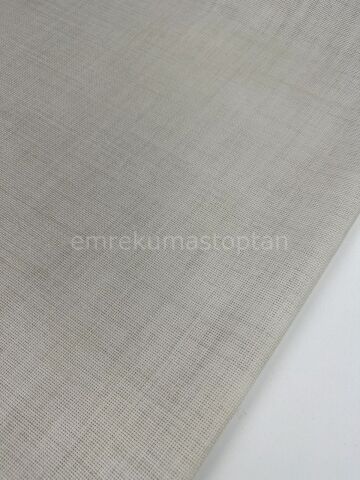 CAPUCINO SILVER-FREE LINEN LINEN FABRIC