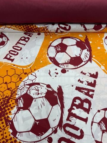 Premier Galatasaray Temalı Nevresimlik Poplin Kumaş