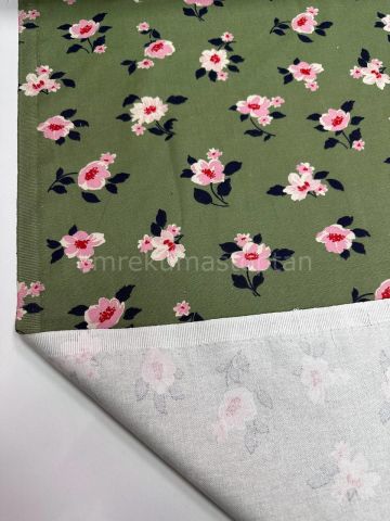 Kır Çiçeği Desenli Duck Kumaş – Duck Bezi
