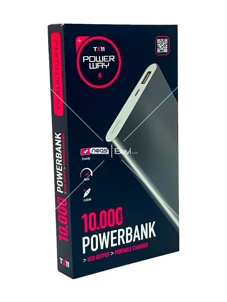Powerway TX11 Powerbank 10.000mAh