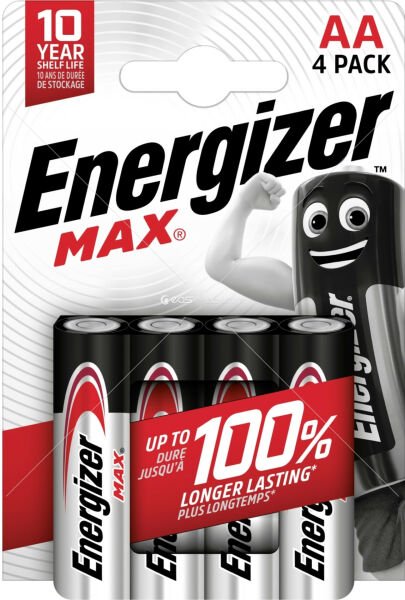 Energizer Max AA Alkalin Piller 1PCS