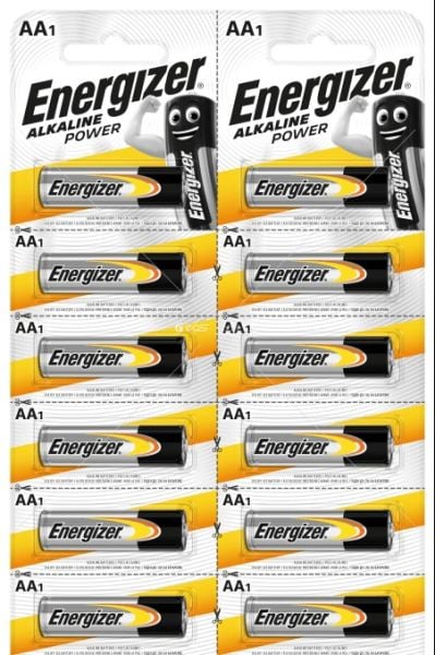 Energizer Alkaline Power İnce Kalem Pil Kartela AAA 1.5 Volt 1 PCS