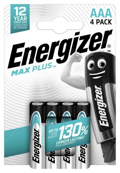 Energizer Max Plus AAA Alkaline Batteries 1 PCS