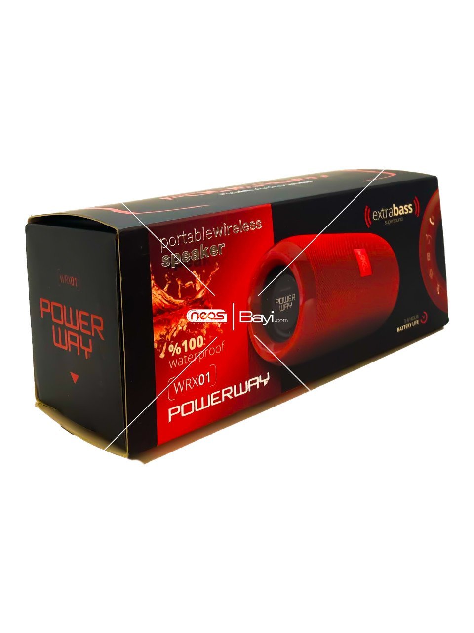 Ses Bombası Orjinal Powerway WRX01 Bluetooth Speaker