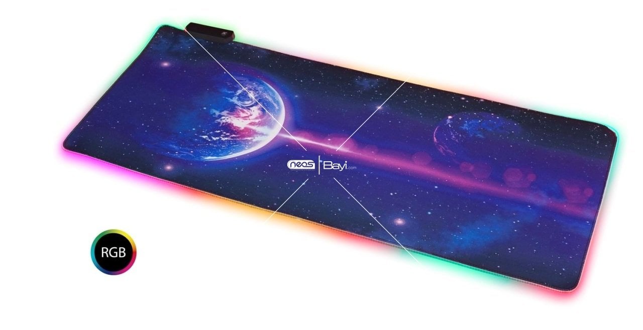 Mouse PAD HDX3530 OYUN MOUSE PAD RGB LEDLİ 300*700*3MM