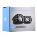 HP DHS-2111 6W Siyah Multimedia 1+1 Speaker