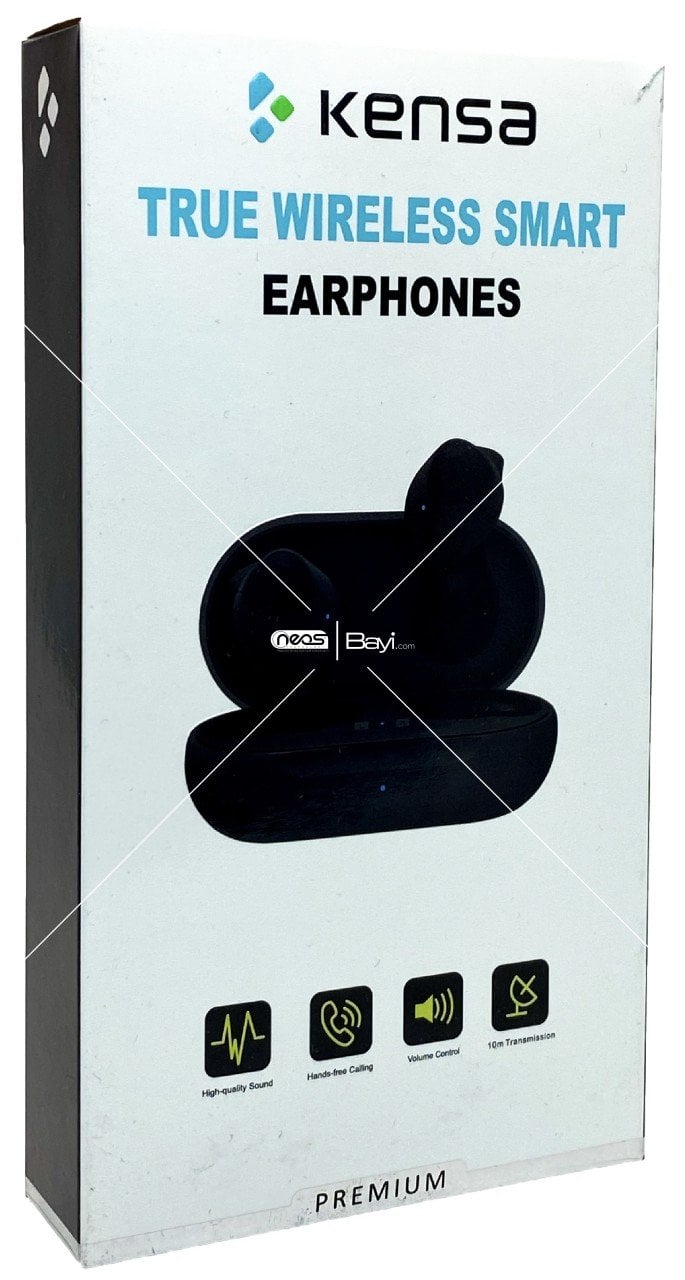 Kensa KB-780 True Wireless Smart Earphones Black