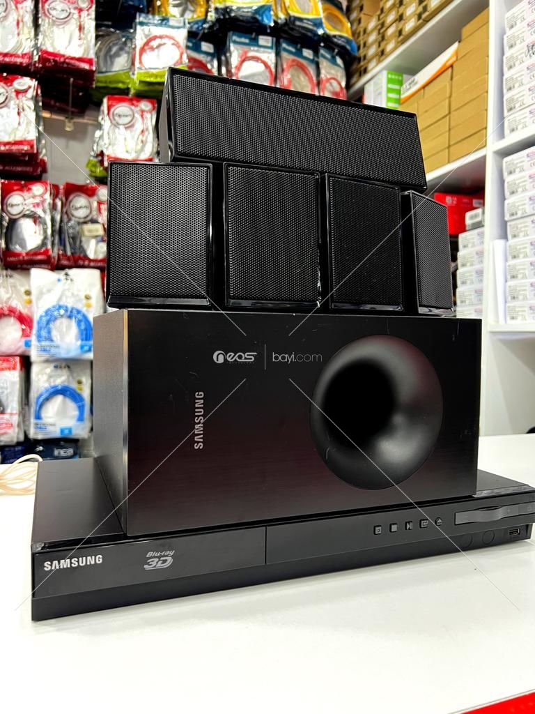 SAMSUNG HT-E3500 3D Ev Sinema Sistemi, 500 W, USB, HDMI, 5+1, MKV