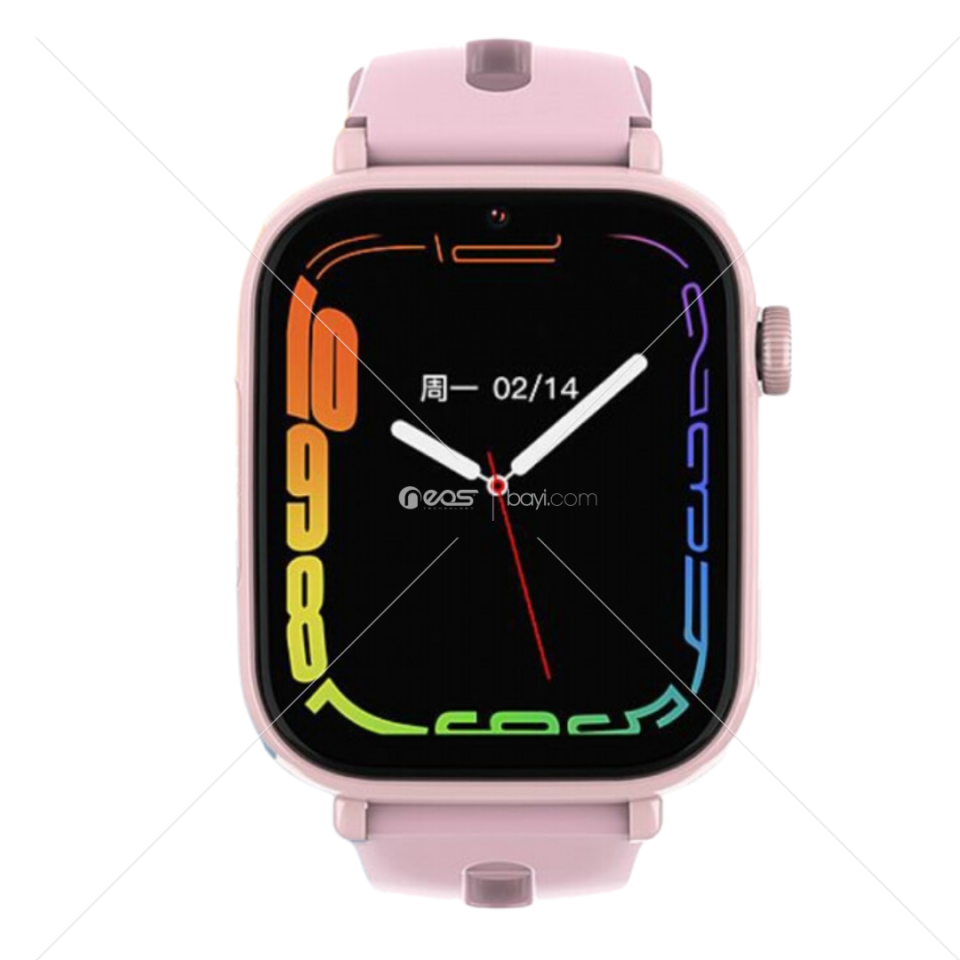 Wonlex KT23 4.5 G Sim Kartlı Akıllı Saat Görüntülü Konuşma  Pembe