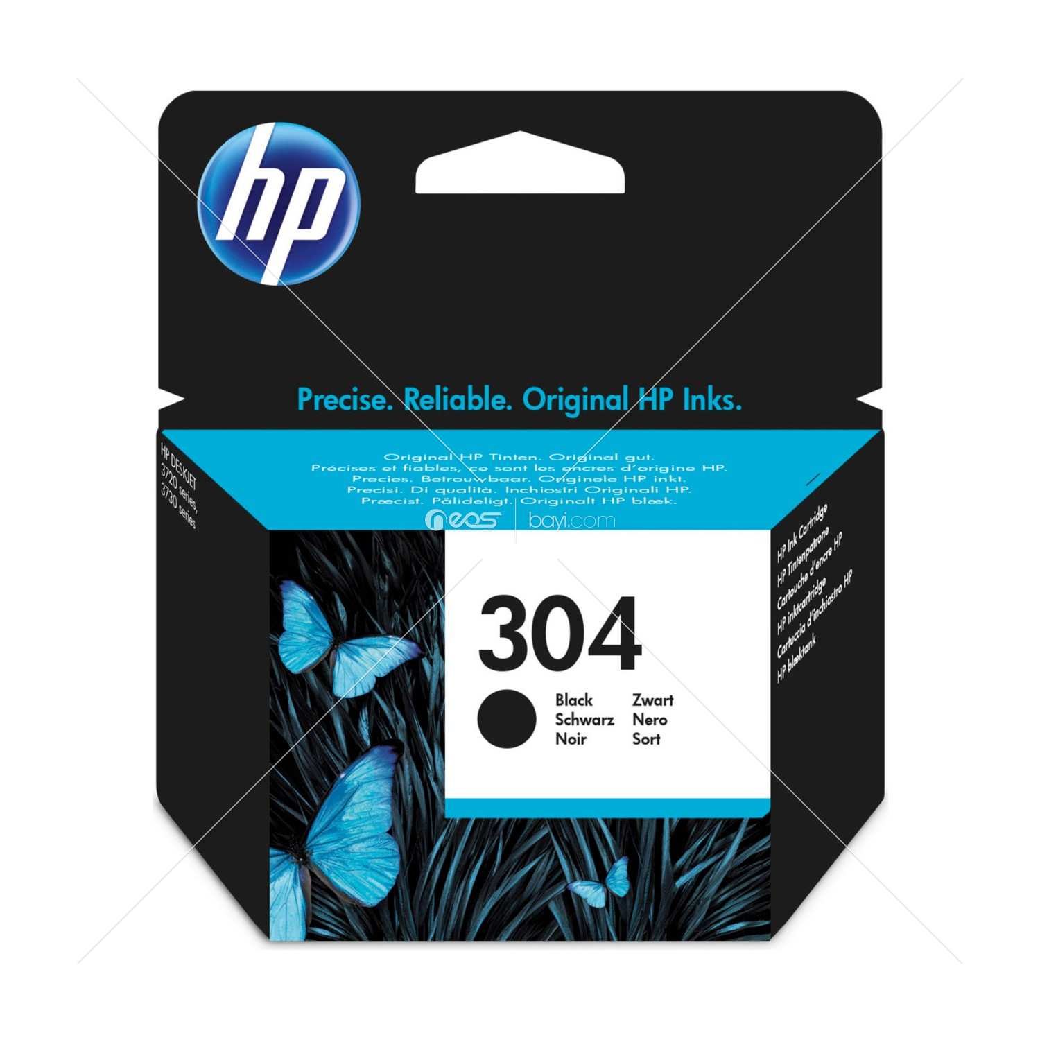 HP N9K06AE Black Mürekkep Kartuş (304)