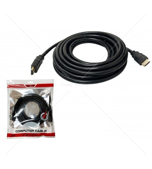 PL-8013 HDMI POŞETLİ KABLO 5M -SİYAH