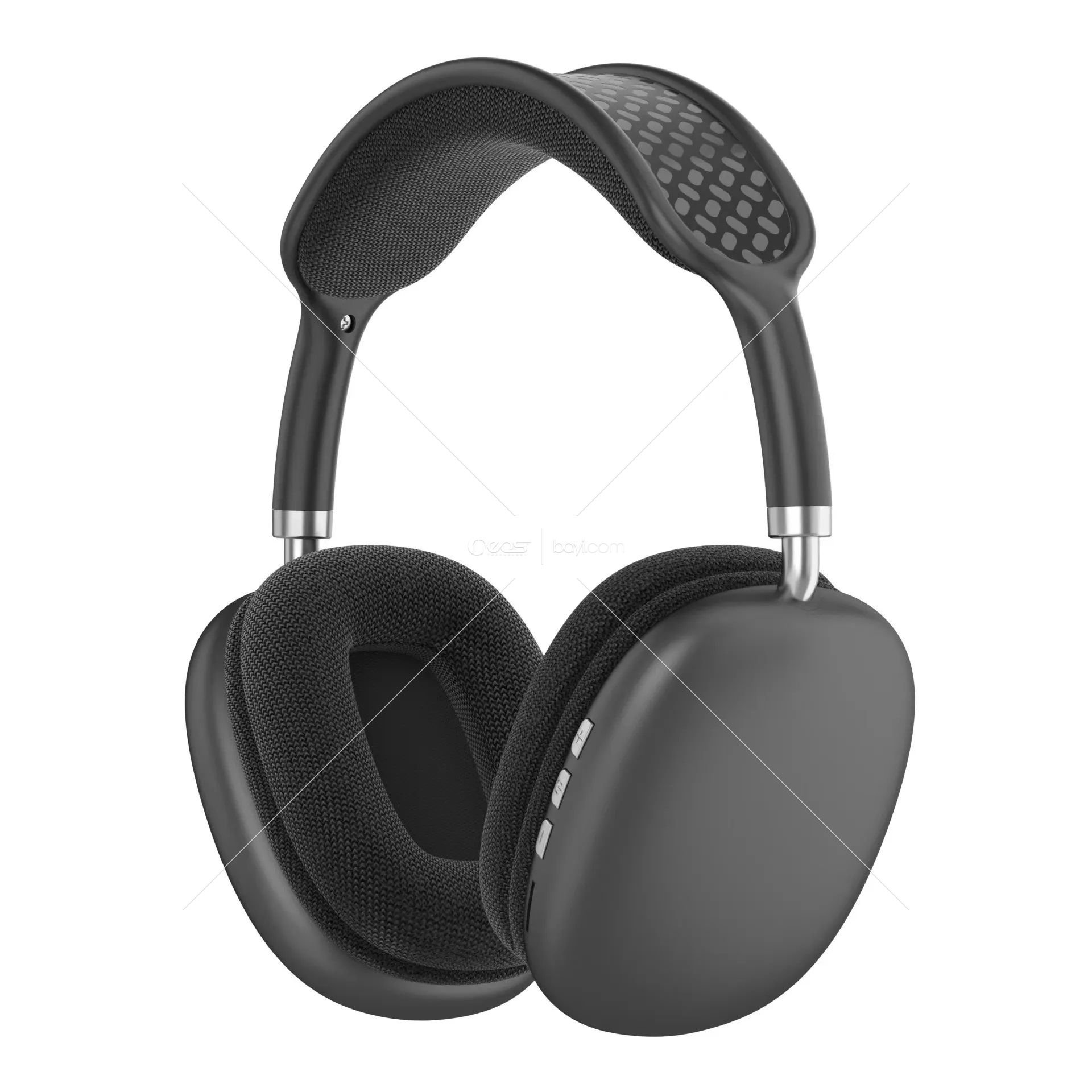 KR-MAX Bluetooth Kulaklık Apple Konsept Tasarım Siyah
