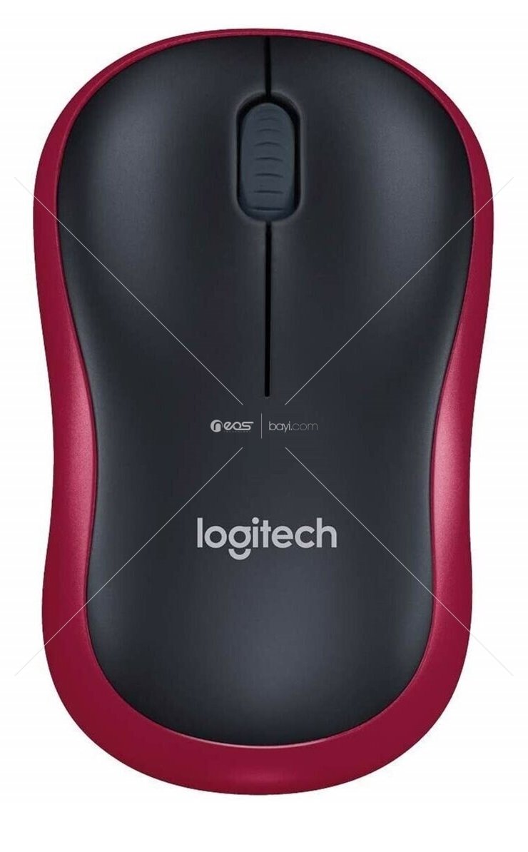 + Logitech M185 Kablosuz Mouse NEW Sessiz RED