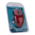 Everest SMW-777 USB Siyah 2.4Ghz Optik Wireless Mouse Kırmızı