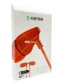 K-158 Microphone Super Bass+Tiz Sport Headset Red