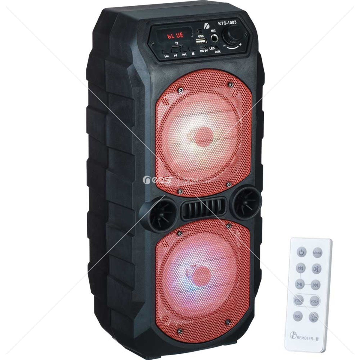 KTS-1083 Bluetooth Speaker 4''x2