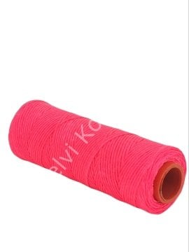 Mumlu İp Koyu Pembe  1 mm 100 Mt
