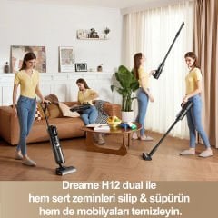 Dreame H12 Dual Islak & Kuru Dikey Süpürge