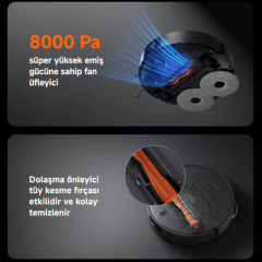 Xiaomi Robot Vacuum X20 Max Akıllı Robot Süpürge