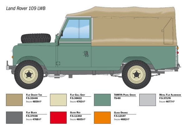 1/24 Land Rover 109 LWB