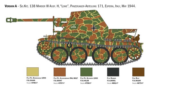 Marder III Ausf. H Sd. Kfz.138