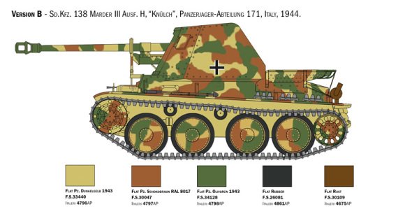 Marder III Ausf. H Sd. Kfz.138