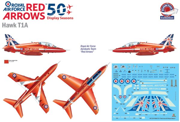 Hawk T1A ''Red Arrows 50 display seasons''