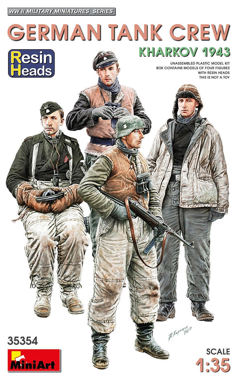 1/35 GERMAN TANK CREW (KHARKOV 1943)