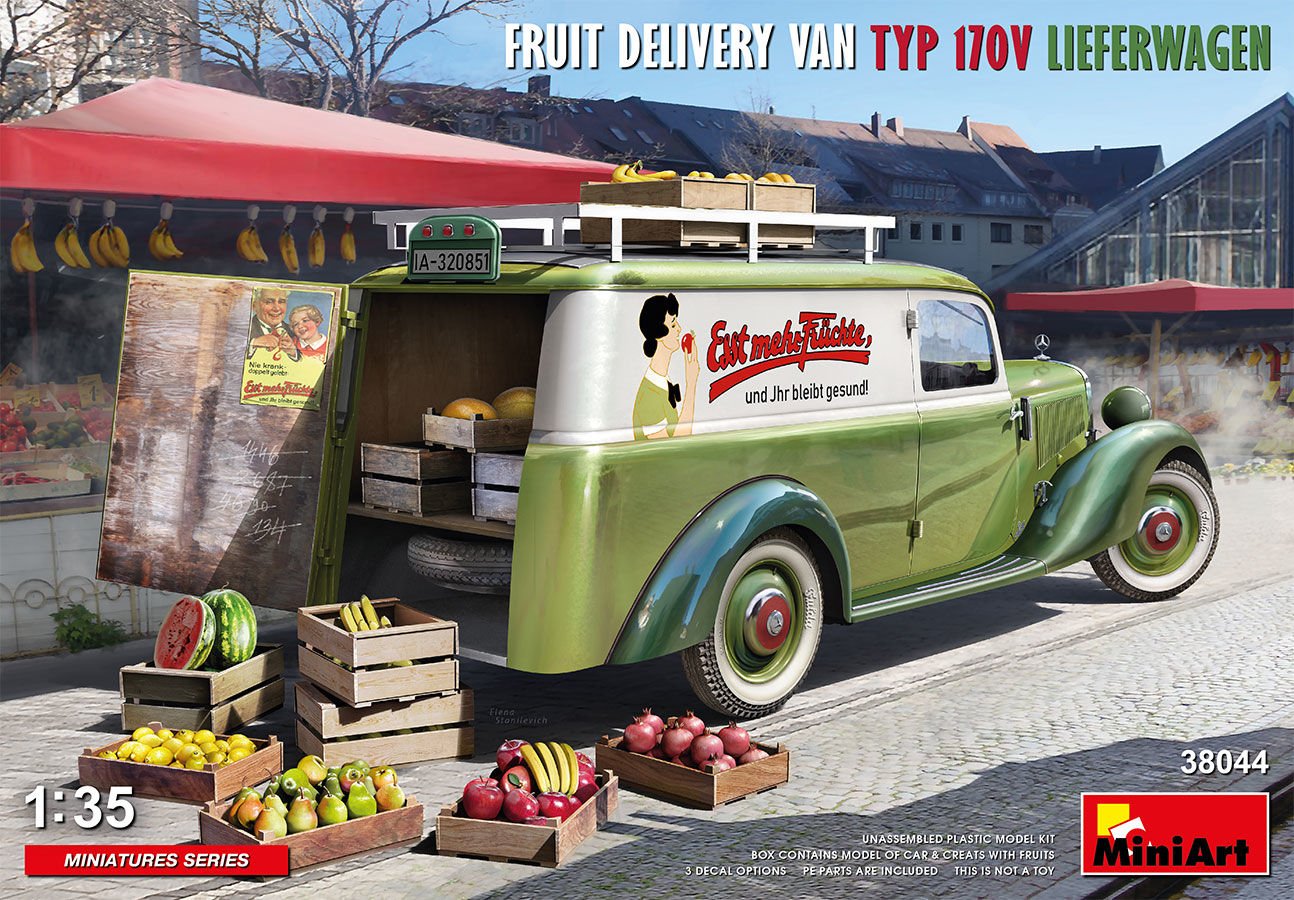 1/35 FRUIT DELIVERY VAN TYPE 170 V LIEFERWAGEN