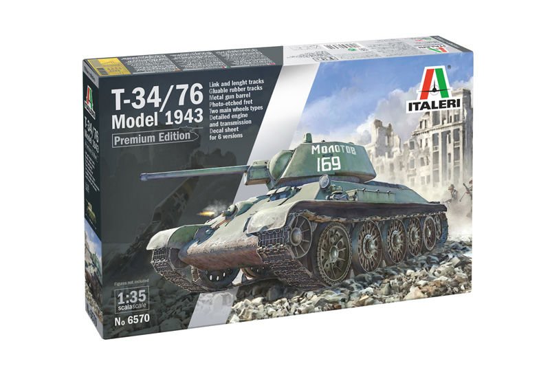 1/35 T-34/76 Model 1943 Early Version Premium Edition