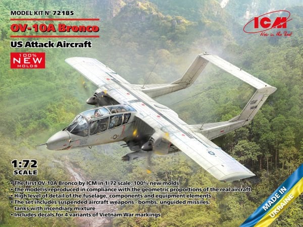 1/72   OV-10A BRONCO US. ATTACK AIRCRAFT