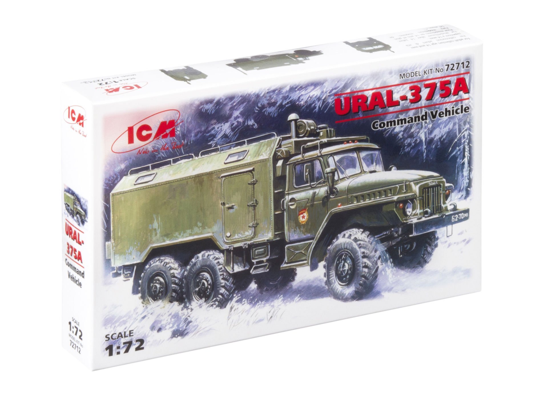 1/72 URAL 375 A COMAND VEHICLE