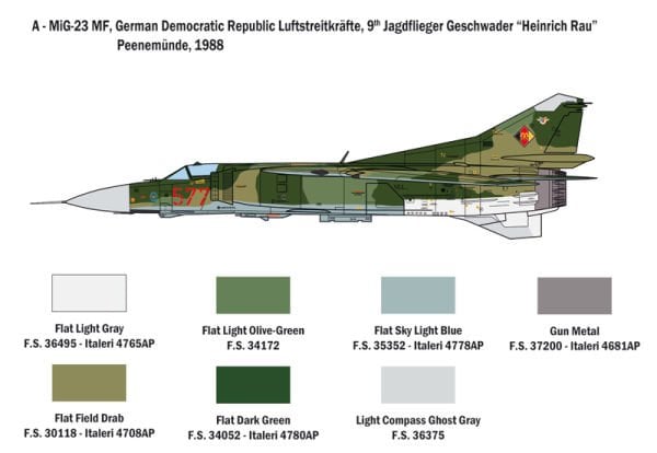 1/48  MiG-23 MF/BN FLOGGER